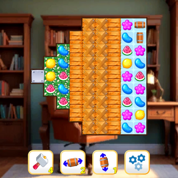 Увлекательная игра в жанре "три в ряд". Соединяйте три и более одинаковых игровых предметов в ряд, решайте уникальные головоломки. В игре представлены разнообразные уровни, множество уникальных игровых элементов с разным поведением.