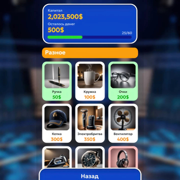 Миллионер Стань богаче всех – это викторина по мотивам телешоу "Кто хочет стать миллионером?".