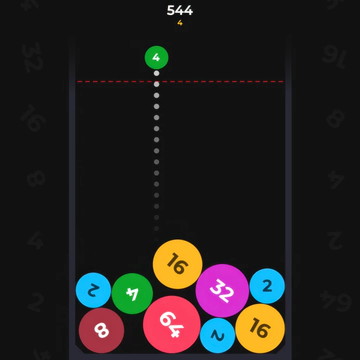 Объединяй шары, чтобы набрать как можно больше очков! Покажи всем, на что ты способен.