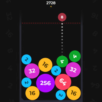 Объединяй шары, чтобы набрать как можно больше очков! Покажи всем, на что ты способен.