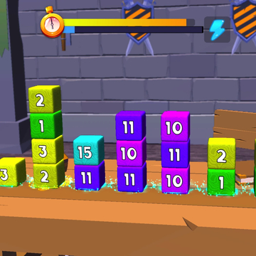 👑 Покажи кто здесь настоящий Король! 
Соединяй кубики и собирай комбо! 
Берегись огненных стрел, они хотят сжечь твои кубы! 
Разбивай лёд на замороженных кубиках! 
⭐️ Улучшай, Открывай, Прокачивай новые кубики и поставь рекорд!