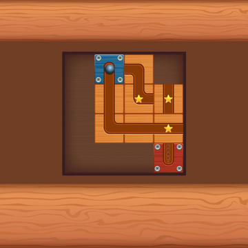 Это увлекательная головоломка, где вы передвигаете блоки, чтобы создать путь и провести шар к финишу, собирая звёзды и открывая всё более сложные уровни