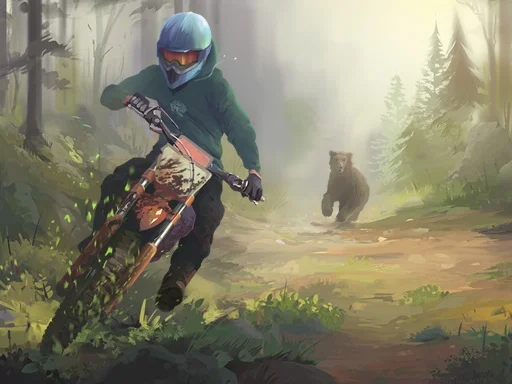 Мото Маньяк 3 на Пикабу Игры