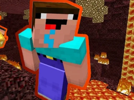 Нуб Паркур: Нижний мир на Пикабу Игры