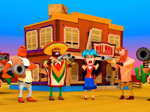 Лучший перестрелка: Салун на Пикабу Игры