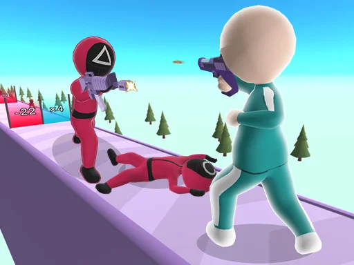 Фестиваль стрельбы из кальмаров на Пикабу Игры