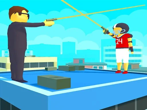 Стрельба по тряпичным куклам на Пикабу Игры