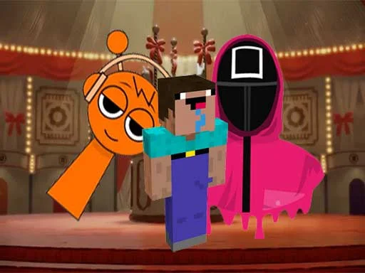 Nextbots для игры Minecraft Squid Sprunki на Пикабу Игры