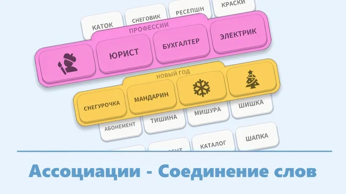 Ассоциации - Соединение слов на Пикабу Игры