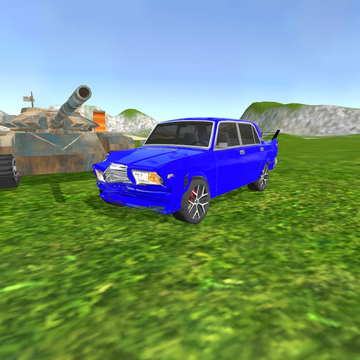 Российское Дерби: Столкновение — окунись в атмосферу зрелищных автогонок на специальном полигоне с элементами разрушения. В игре 5 русских автомобилей и танк!!!