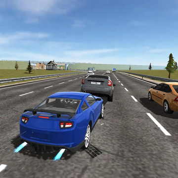 В этой игре вы сможете ощутить себя крутым водителем мастерски перестраиваясь между трафиком на огромной скорости.