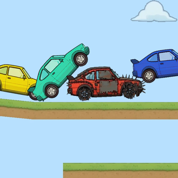 Деформируй машину! — игра с физикой про машины, где вы можете полностью деформировать и изменять свою машину и ездить на ней.