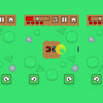 Захватывающий аркадный экшен с видом сверху, проверяющий вашу реакцию.