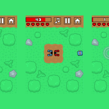 Захватывающий аркадный экшен с видом сверху, проверяющий вашу реакцию.