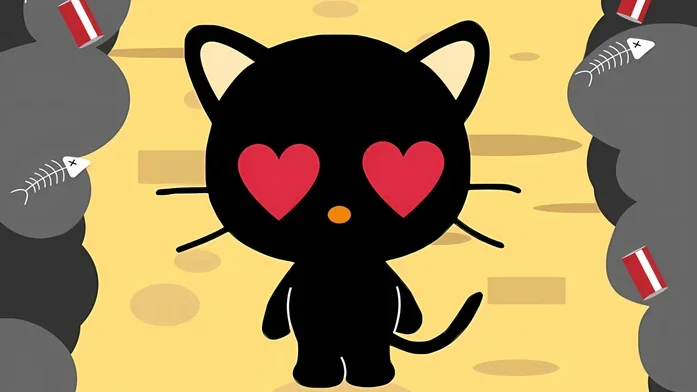 Три котика на Пикабу Игры