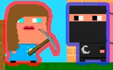 Леди и Нубик. Строить и копать на Пикабу Игры