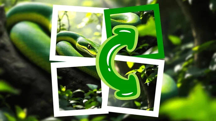 Микс Пазл: Змеи на Пикабу Игры