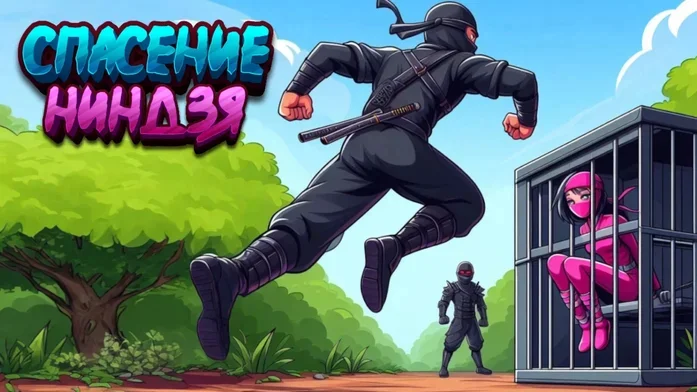 Спасение Ниндзя на Пикабу Игры
