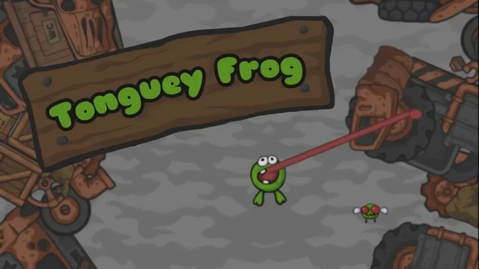 Tonguey Лягушка на Пикабу Игры