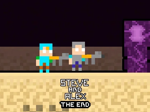 Стив и Алекс TheEnd на Пикабу Игры