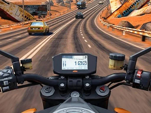 Moto Rider GO на Пикабу Игры