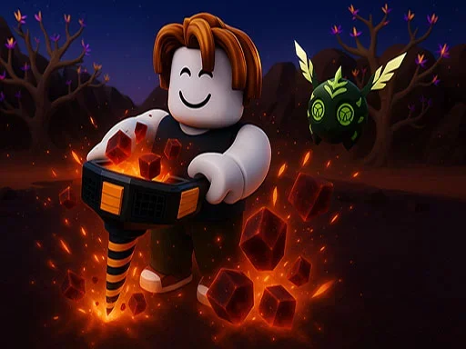 Обби: Копать до центра Земли на Пикабу Игры