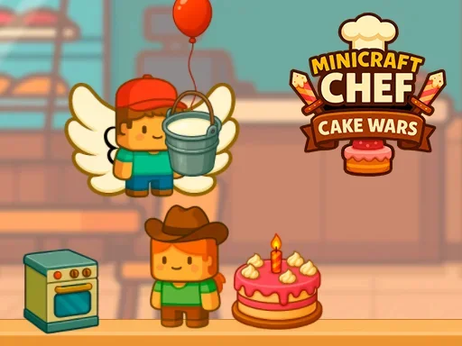Minicraft Chef Cake Wars на Пикабу Игры