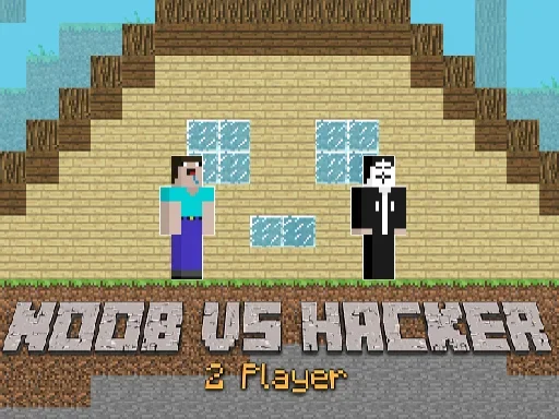 Нуб против Хакера - 2 игрока на Пикабу Игры