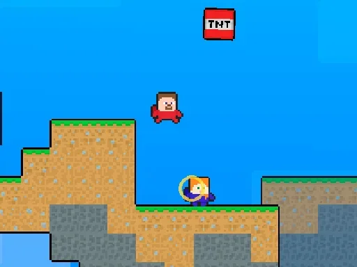 Стив против Алекса Рокетмена на Пикабу Игры