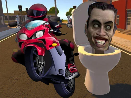 Skibidi Toilet Moto Bike Racing на Пикабу Игры