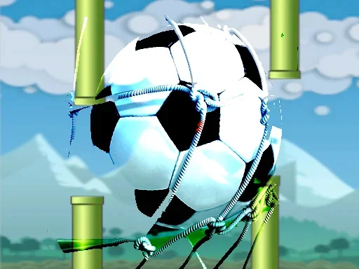 Летающий футбол — игра Flapper Soccer на Пикабу Игры