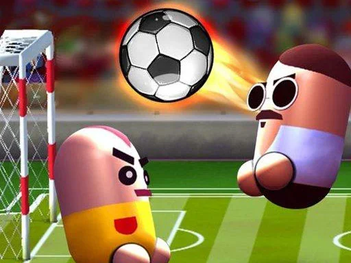 Футбольная игра для 2 игроков на Пикабу Игры