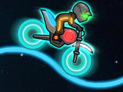 Игры Neon Motocross на Пикабу Игры