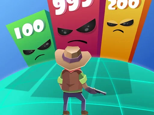 Shoot Block Rush 3D на Пикабу Игры