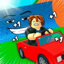 Обби: Побег от цунами +1 на машине на Пикабу Игры