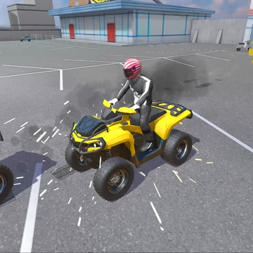 Квадрик в 2 раза лучше байка
Добро пожаловать на шоу каскадеров. Здесь вы можете оседлать различные модели квадроциклов и исполнять самые невероятные трюки.