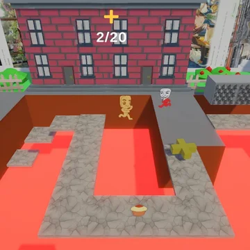 Собери все золотые плюсики!