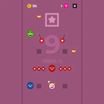 Расталкивай хулиганов, собирай золотые плюсики, ешь кексики.