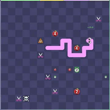 Знакомьтесь, любимая всеми онлайн-игра «Змейка» в новом интересном формате! Красочный геймплей не оставит никого равнодушным. 2D-аркада понравится и взрослым, и детям от 6 лет.