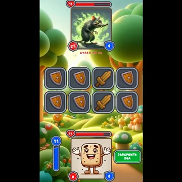 "Легенда о Золотом Плюсике" - захватывающая история о молодом герое из мира сладостей, который отправляется в опасное путешествие, чтобы спасти королевство!