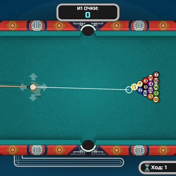 Играйте против компьютера в бильярд Пул-8 (Американский бильярд, Американка) и Пул-9. Игрок, управляемый компьютером, умный и играет хорошо. Реалистичная физика шаров. Удобное управление на телефоне. Совершай эпичные забивания и просматривай на повторе.
