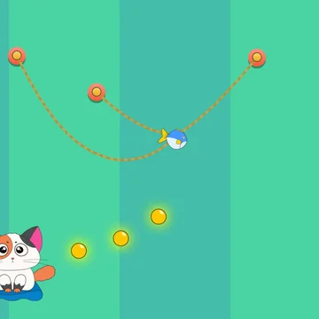 Очаровательный котик просит его покормить. Помогите ему! Все, что вам потребуется — разрезать веревку и достать рыбку. Но не так все просто. С каждым уровнем сложность возрастает, а препятствия становятся все изощреннее. Играйте бесплатно без регистрации в режиме онлайн. Решите головоломку, чтобы накормить милого питомца прямо сейчас! 