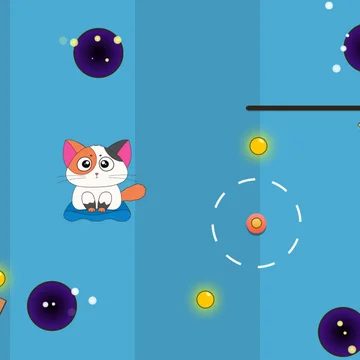 Очаровательный котик просит его покормить. Помогите ему! Все, что вам потребуется — разрезать веревку и достать рыбку. Но не так все просто. С каждым уровнем сложность возрастает, а препятствия становятся все изощреннее. Играйте бесплатно без регистрации в режиме онлайн. Решите головоломку, чтобы накормить милого питомца прямо сейчас! 