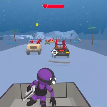 Стелс экшен про спецагента! Шутер от 3го лица про секретные миссии. Перестрелки со стикменами. Физические разрушения! Битвы с опасными Боссами. Танки, Вертолеты, Мутанты! Дорожные погони с разрушаемыми автомобилями и многое другое! Нападай из укрытия!