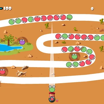 Стреляйте разноцветными шарами на фоне пирамид! Онлайн-игра «Зума — взрыв пузырей» в жанре аркады увлечет с первых секунд. Вас ожидает 75 уровней различной сложности. Стреляйте метко, чтобы стать победителем. Играйте бесплатно и без регистрации прямо сейчас!