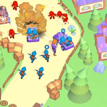 Пришла пора проявить смекалку и выиграть в сражении! Побеждайте захватчиков, прокачивайте воска, совершенствуйте оружие и технику — пройдите все локации в этой динамичной схватке. Играйте онлайн без регистрации и абсолютно бесплатно