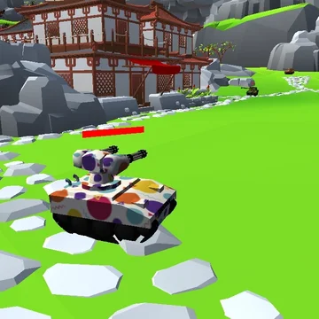 Танки онлайн: Батл рояль - Это многопользовательский динамичный стратегический PVP-шутер, в котором вы управляете танком, сочетающим в себе элементы симулятора выживания с режимом Королевской битвы.