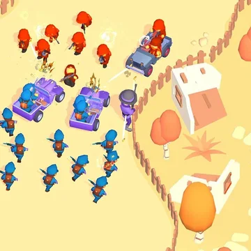 Пришла пора проявить смекалку и выиграть в сражении! Побеждайте захватчиков, прокачивайте воска, совершенствуйте оружие и технику — пройдите все локации в этой динамичной схватке. Играйте онлайн без регистрации и абсолютно бесплатно