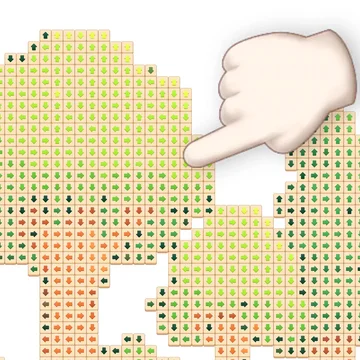 В этой увлекательной игре тебе предстоит двигать блоки, чтобы очистить экран и собрать скрытую картинку 🖼️. Блоки могут двигаться только в определённых направлениях, так что тебе придётся тщательно продумывать свои ходы 🤔.