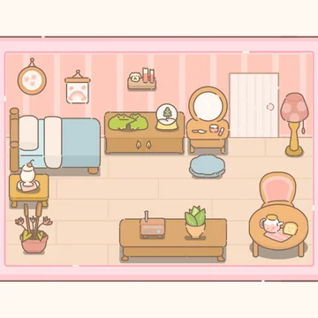 Создай комнату мечты! 🎨 Выбирай мебель, обои и декор, экспериментируй с дизайном и создавай уютный интерьер в своем стиле. Начни творить прямо сейчас! 🏡✨